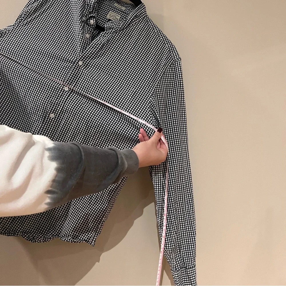 J. Crew Classic Plaid Button Up Shirt